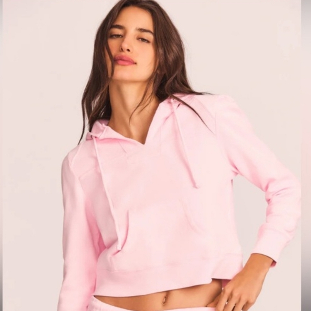 LoveShackFancy Kirby Hoodie, Size XS